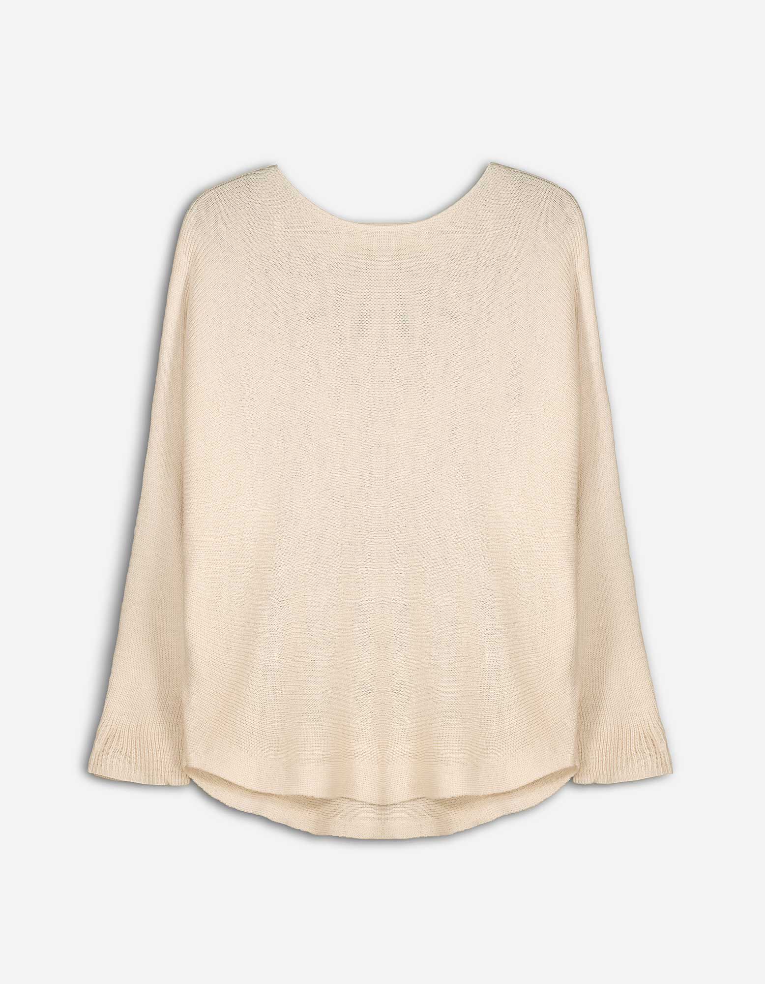 Trui Oversized mouwen beige Takko Fashion