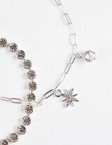 N&aacute;ramok - 2 ks v balen&iacute; - strieborny