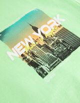 Marškinėliai - Nugaros raštas - sviesiai zalias