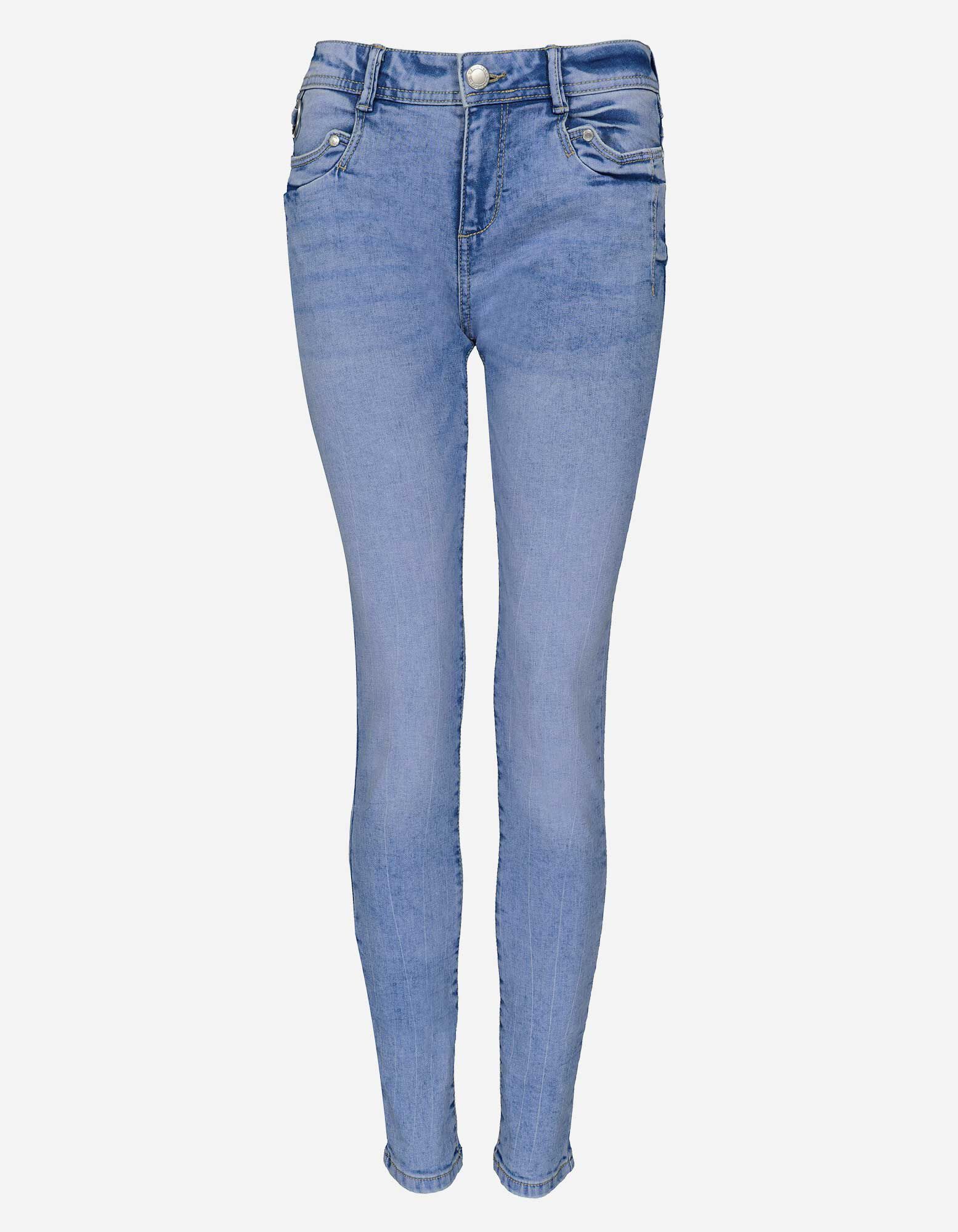 Damen Röhrenhose - Acid-Washed - Takko Fashion