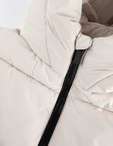 Steppjacke - Wasserabweisend - beige