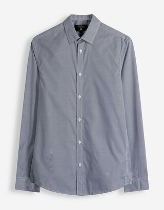 Hemd - b&uuml;gelleicht - wei&szlig;