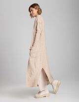 Dugi kardigan - Bočni prorez - bez