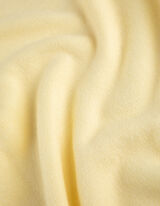 Majica dugih rukava - Rol krajevi - svetlo-zuta