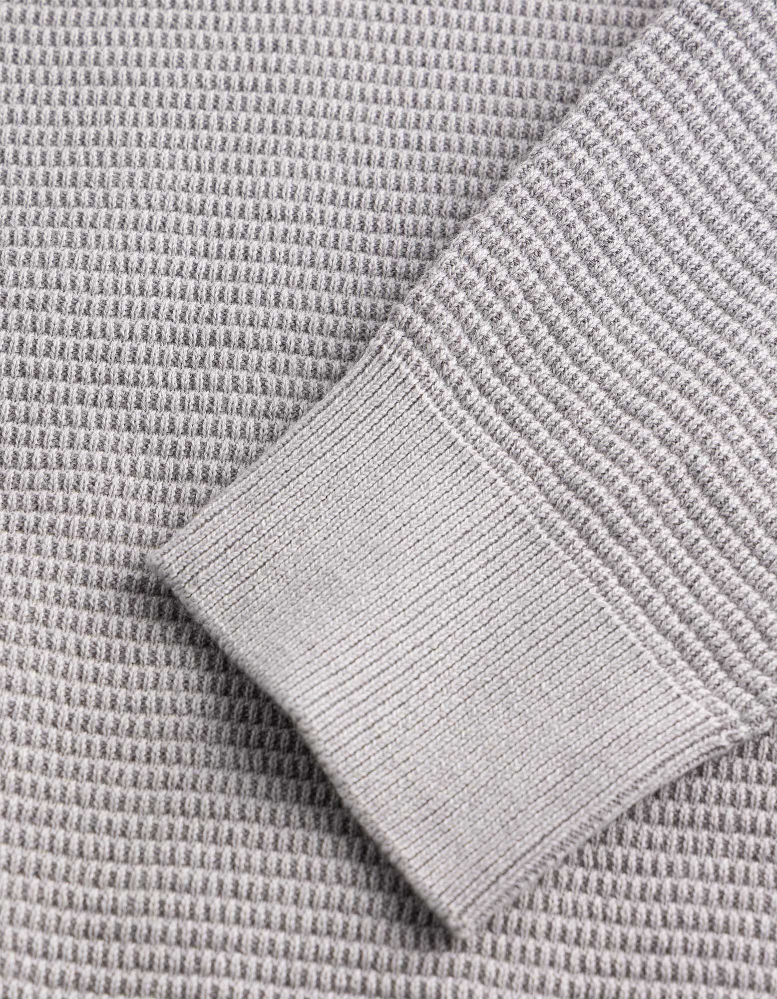 Pullover - Baumwolle - Grau