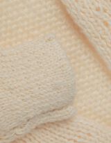 Cardigan - weite Ärmel - weiß