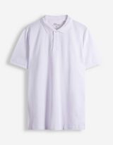 Poloshirt - einfarbig - wei&szlig;