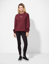 Mikina - Zadn&yacute; v&yacute;tlačok - tmavocervena