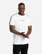 T-shirt - Righe a contrasto - bianco