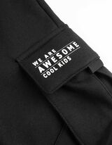 Pantaloni cargo - Lungime normală - Negru