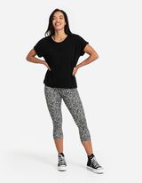 Pantalon capri - longueur 3/4 - Vert