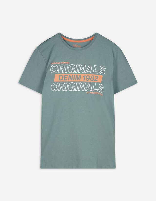 T-Shirt - Print - hellblau