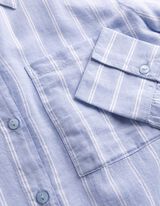 Hemd - Streifen - hellblau