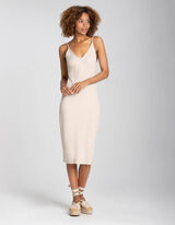 Abito - Misto viscosa - beige