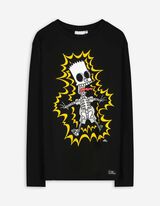 Langarmshirt - The Simpsons - schwarz