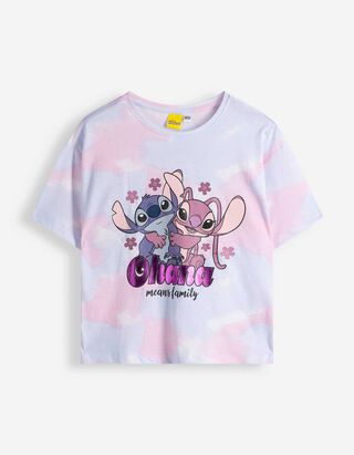 Shirt - Lilo & Stitch - wei&szlig;