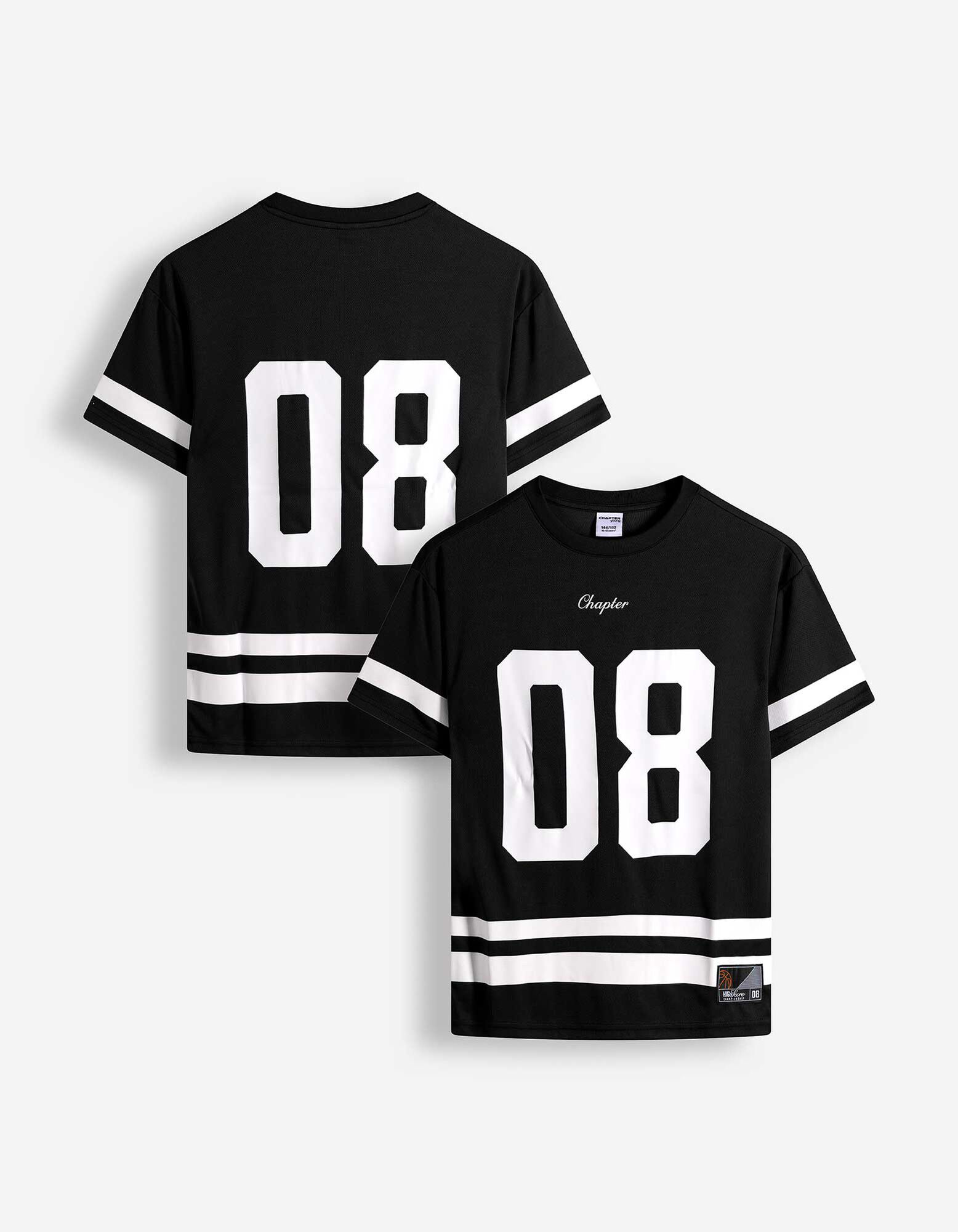 Tričko - S&iacute;ťovina - Čern&aacute;