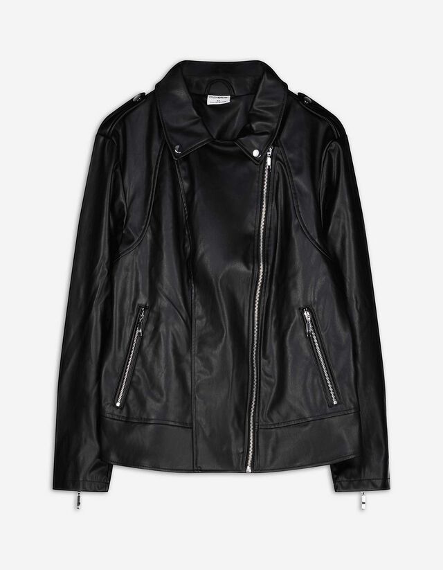 Biker Jacket Lederjacke Takko Blazer Zara Jacken Damen GrÃ¼n Takko