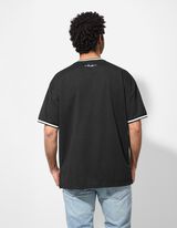 T-Shirt - Mesh - schwarz