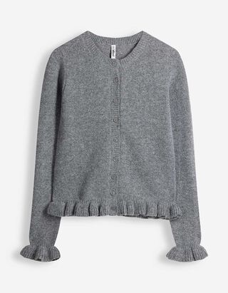 Cardigan - Knopfleiste - Grau