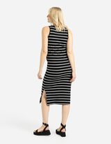 Motinystės suknelė - Pabrėžiantis figūrą - juodas