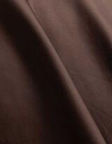 Rock - einfarbig - dunkelbraun