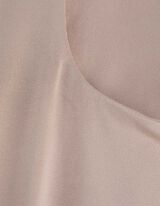 Top - Eckiger Ausschnitt - beige