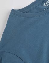 T-shirt - Voorkantprint - turkoois