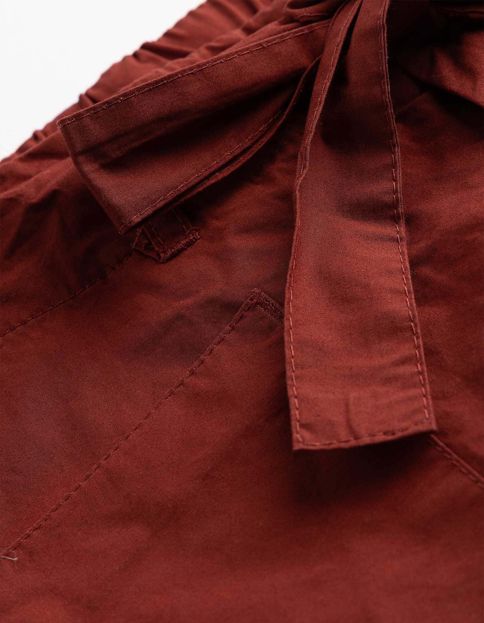 Hose - Webstoff - dunkelbraun