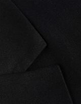 &Uuml;likonna jakk - viskoosi sisaldusega - must