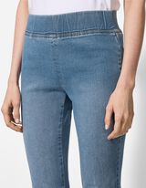 Jegginsy - Rozkloszowany krój - niebieski