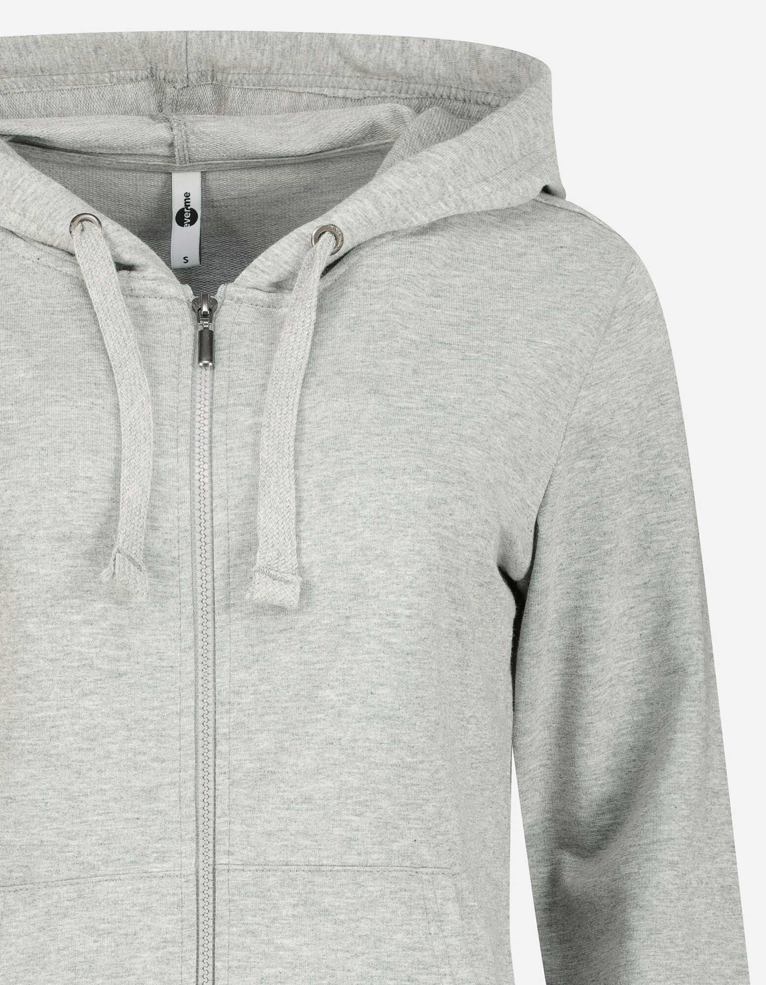 Sweatvest - Capuchon - grijs