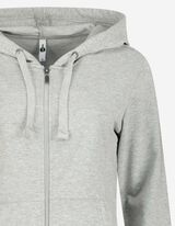 Sweatvest - Capuchon - grijs