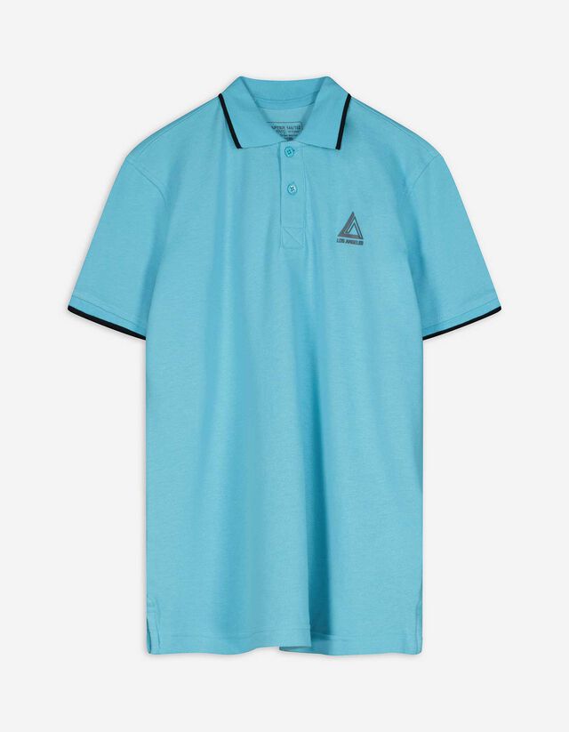 Poloshirt - Katoen - blauw