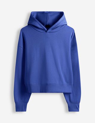 Hoodie - Effen - blauw