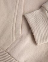 Felpa aperta - Felpa - beige