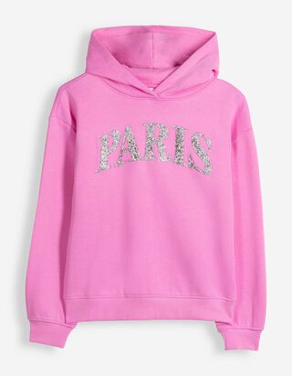 Hoodie - Glitzer - Pink