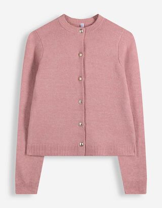 Cardigan - Knopfleiste - Rosa