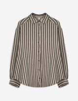 Bluse - Musselin - beige