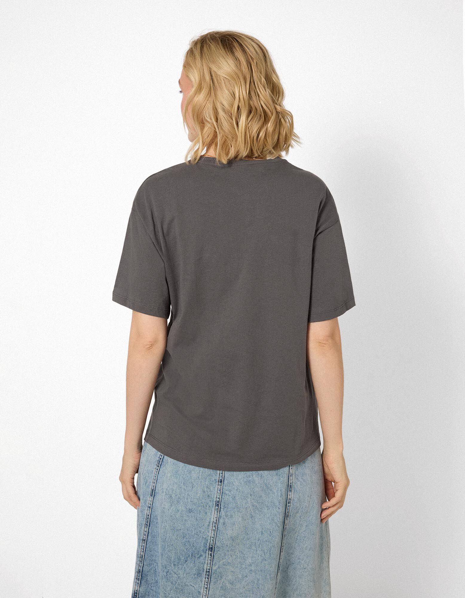 T-shirt - Nirvana - Donkergrijs