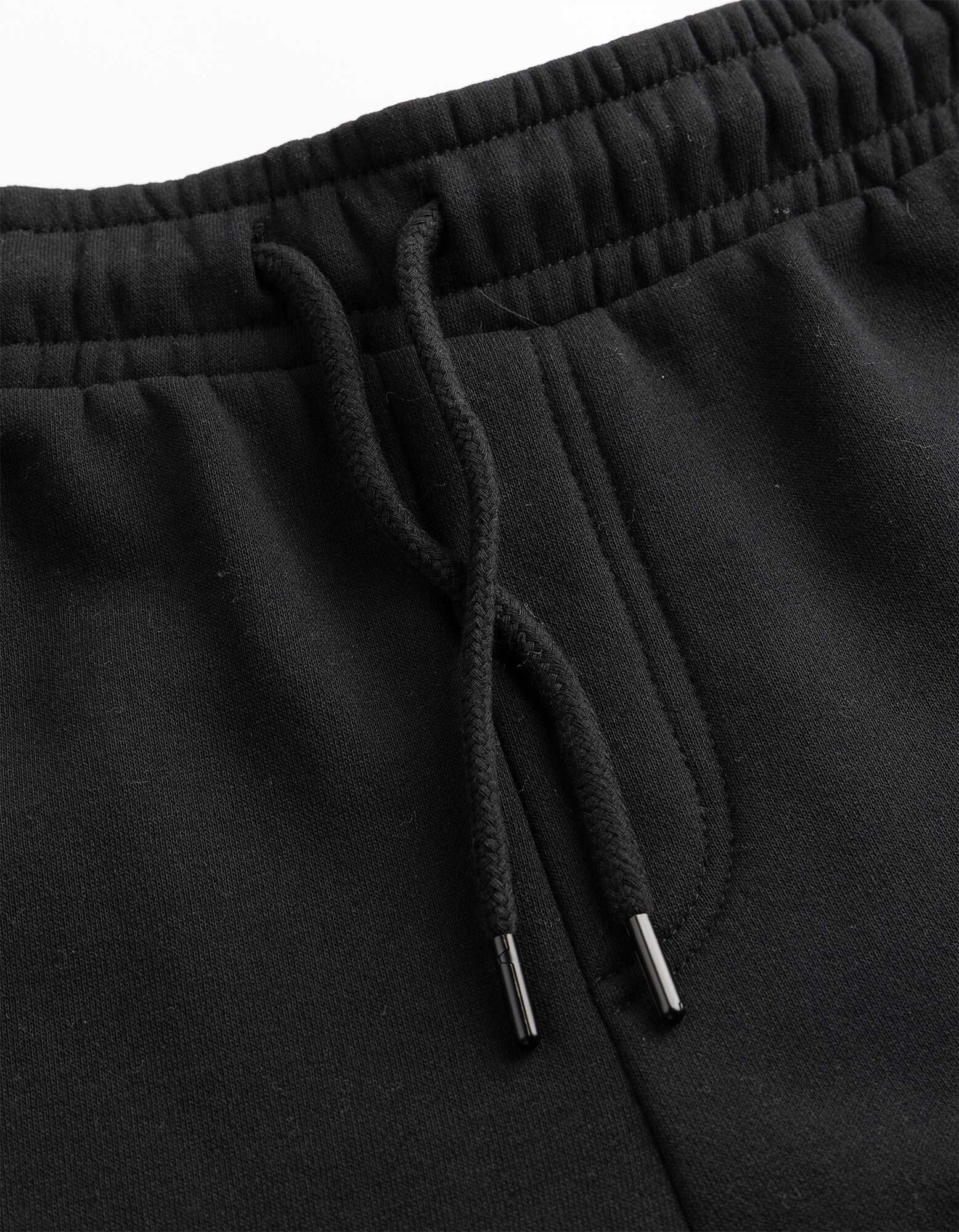 Cargohose - Loose Fit - Schwarz