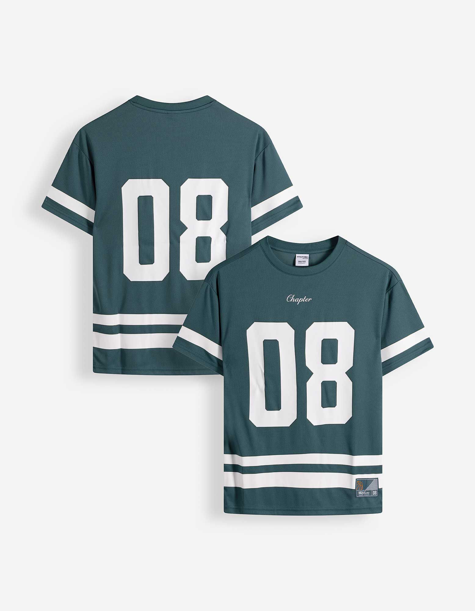 T-Shirt - Mesh - Dunkelgr&uuml;n