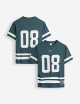 T-Shirt - Mesh - Dunkelgr&uuml;n