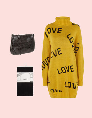 Warm eingepackt in gelb