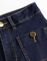 Jeans - Wide Fit - dunkelblau