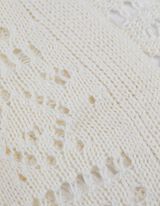 Kardigán - Rögzítés nélkül - feher