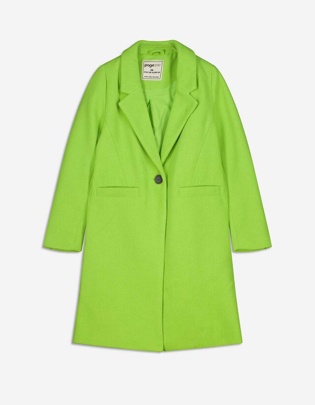 Cappotto - Tasche interne - verde