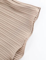 Šortky - Široké nohavice - béžová