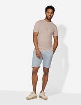 T-shirt - Effen - beige