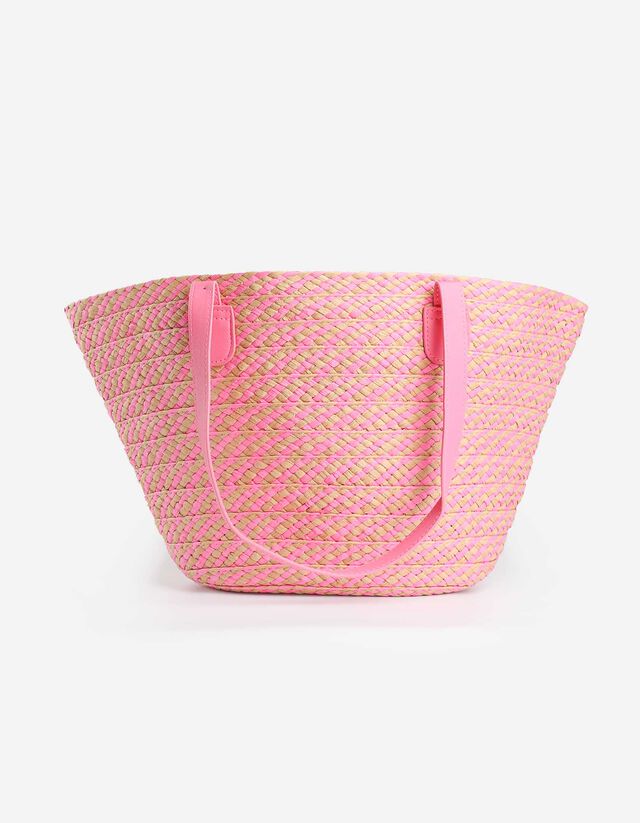 Kabelka - Viacfarebný dizajn - pink